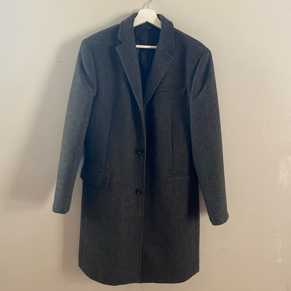Mens J Crew Top Coat
